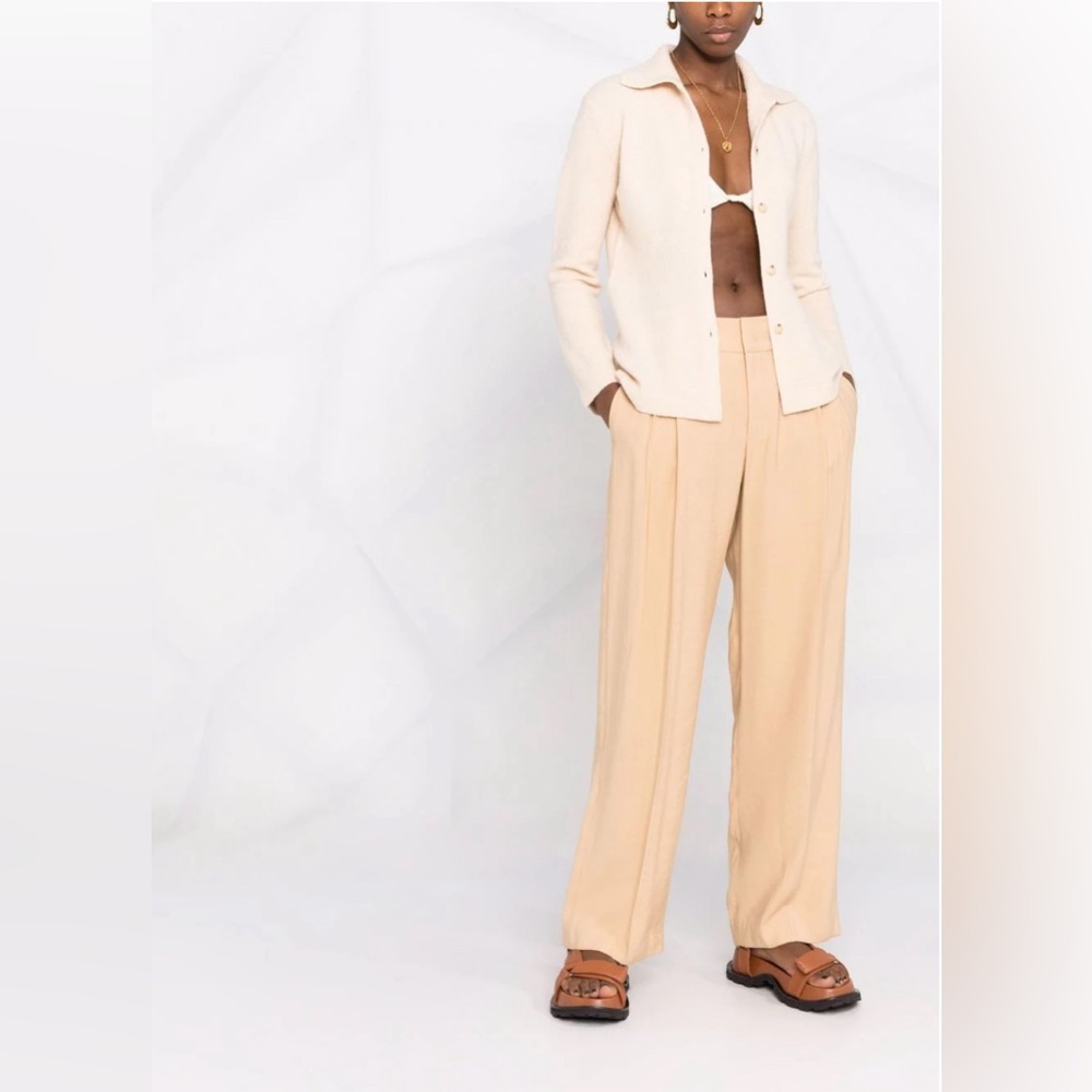 Vince wide-leg tailored trousers Size 0 $369